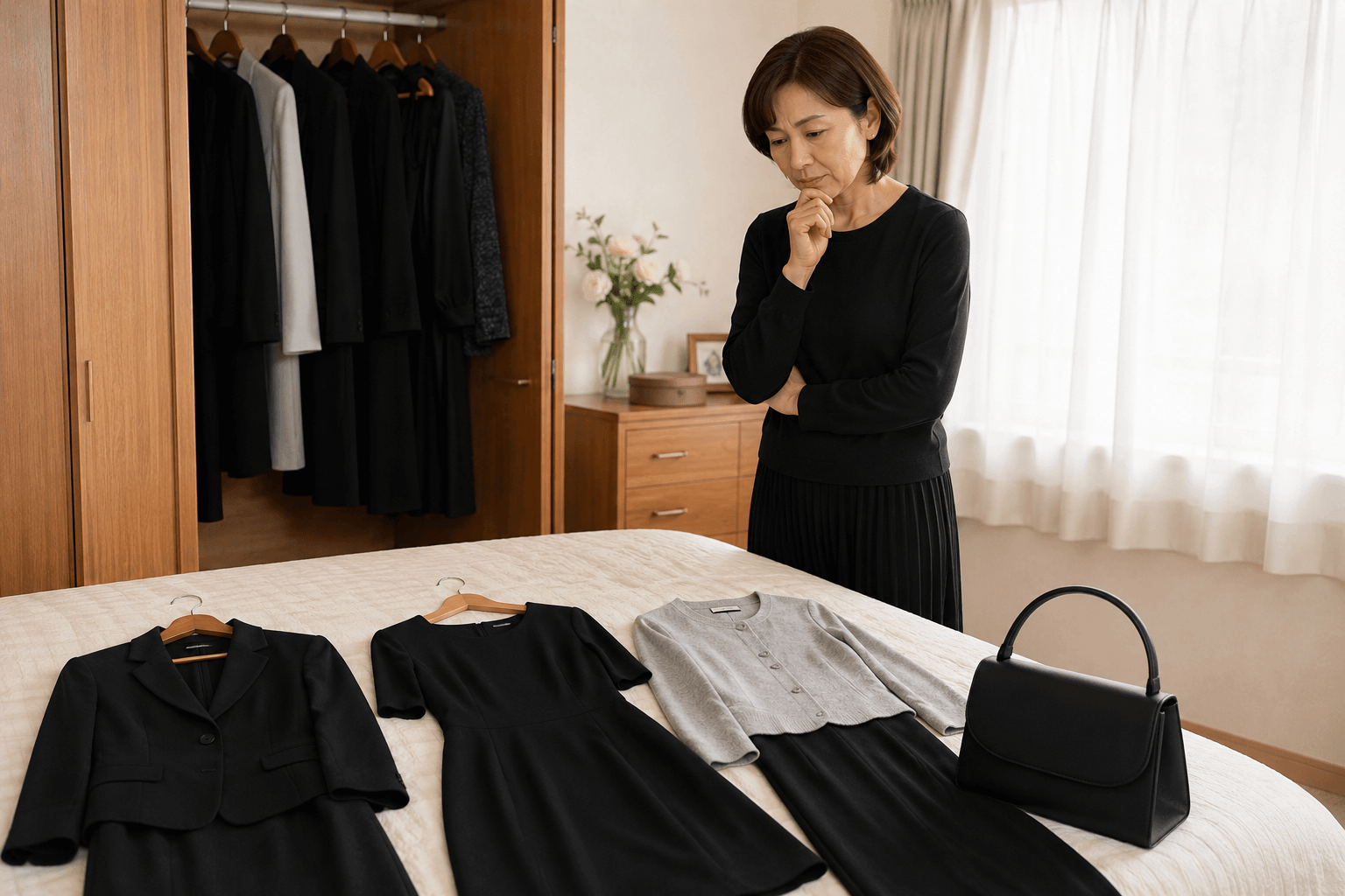 墓じまいの服装で迷いやすいケース