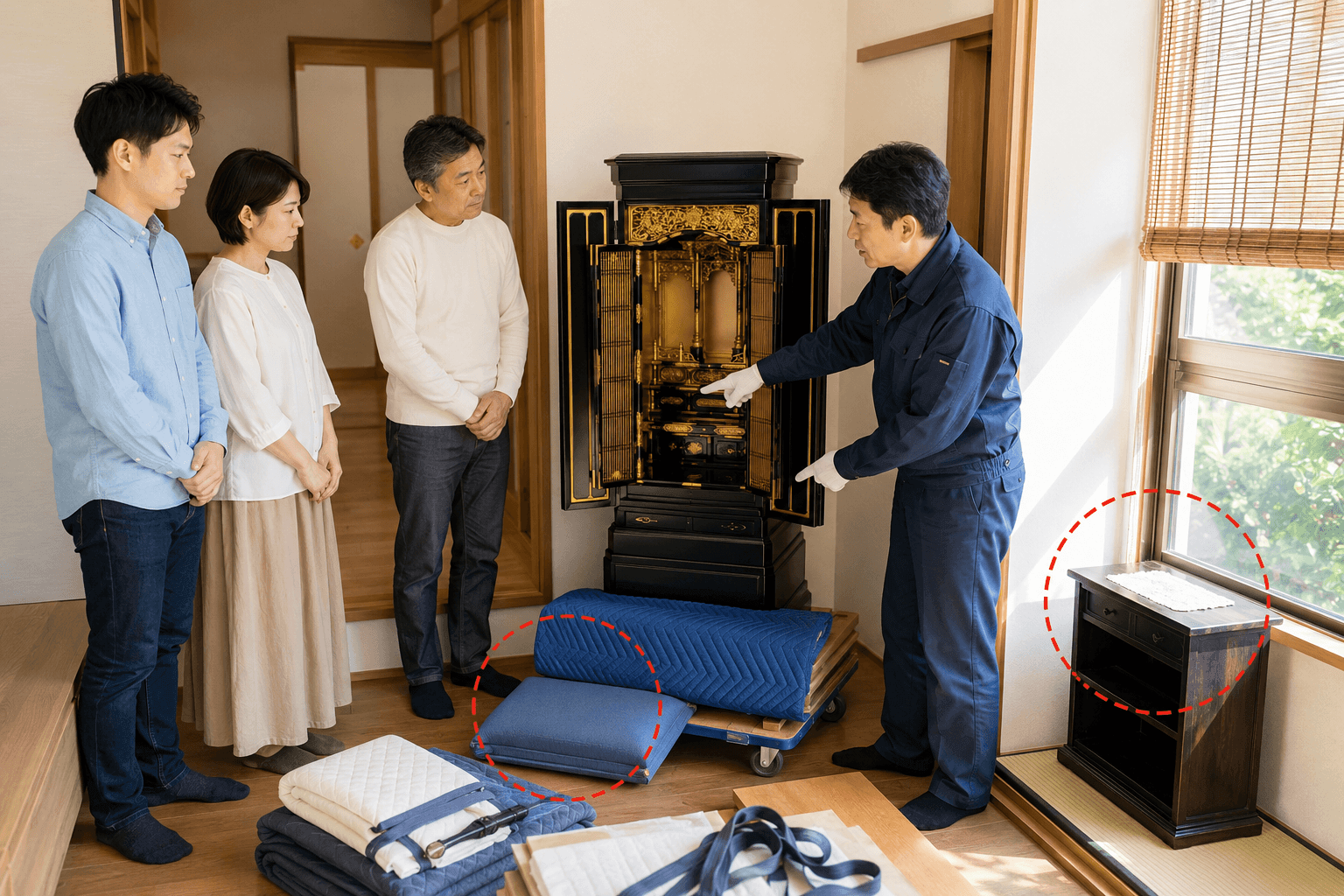 仏壇移動でよくある失敗と回避策